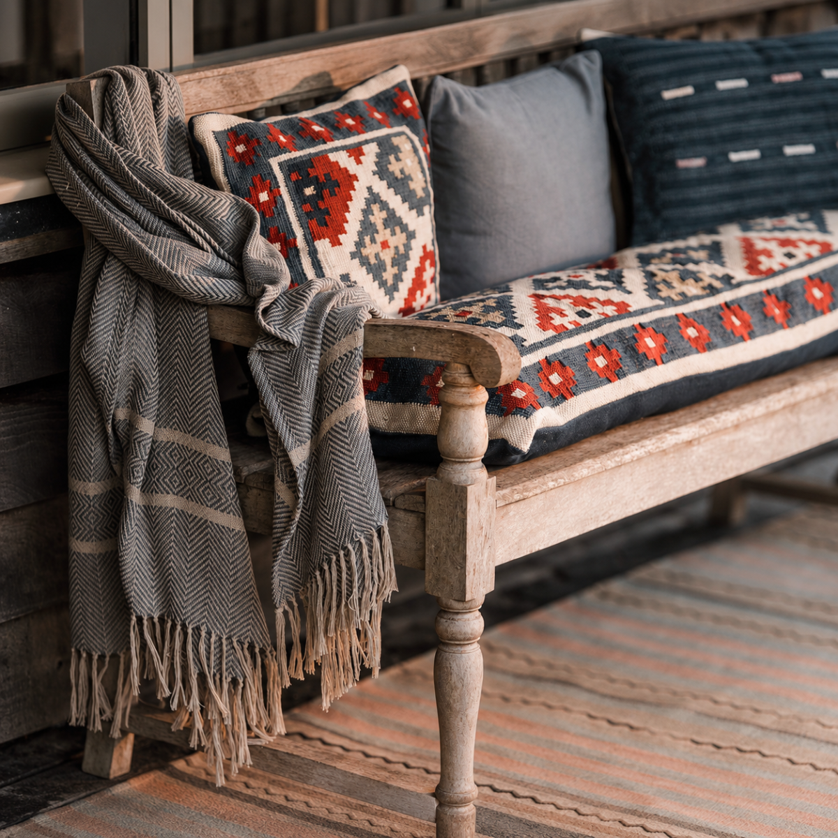 Raja Bench Cushion