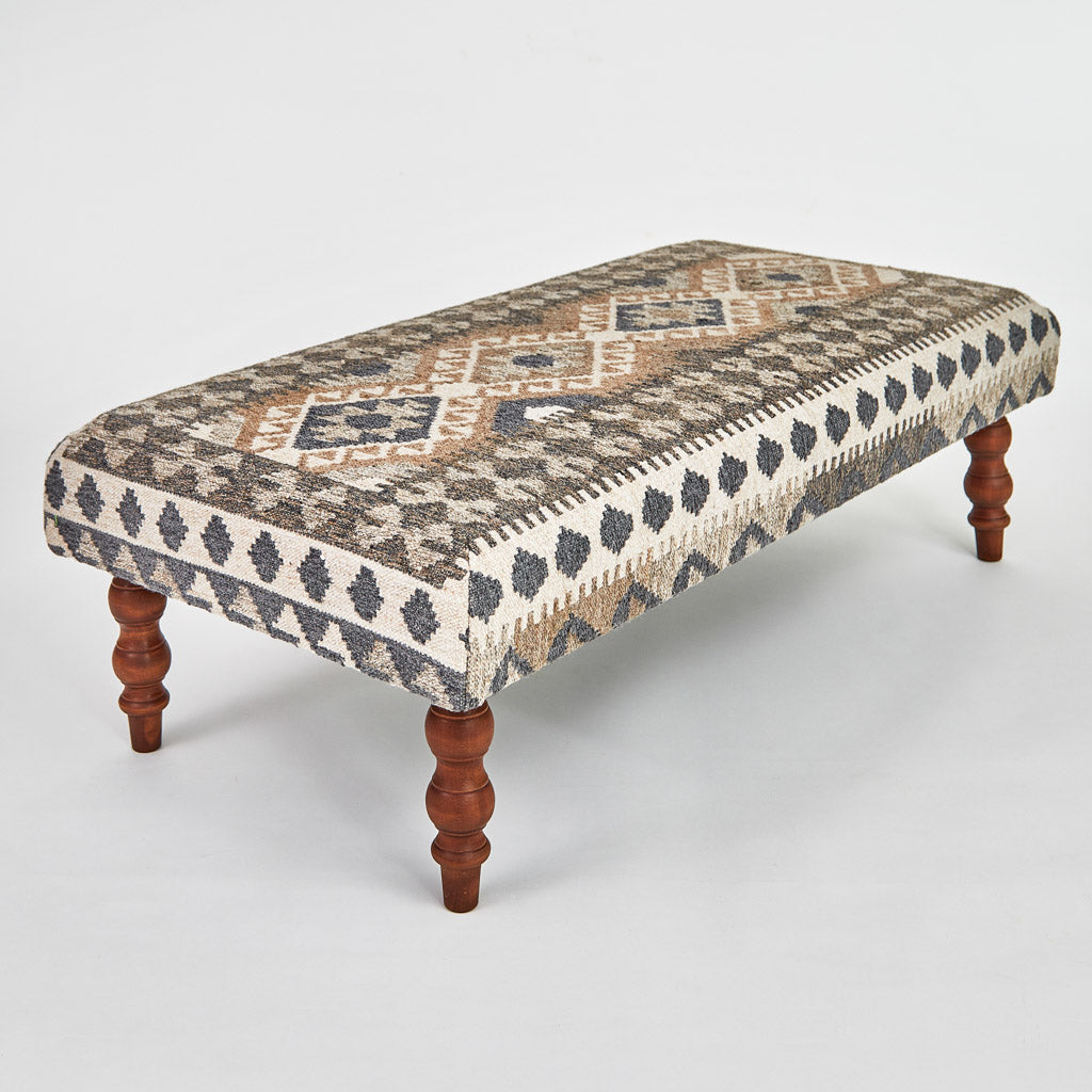 Samarkand Monochrome Ottoman