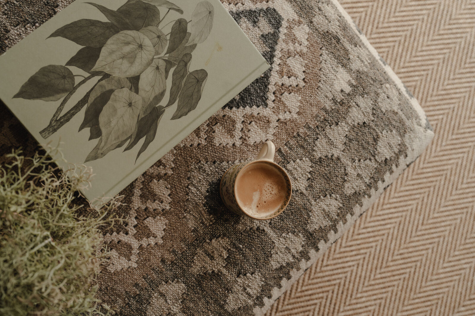 Samarkand Monochrome Ottoman