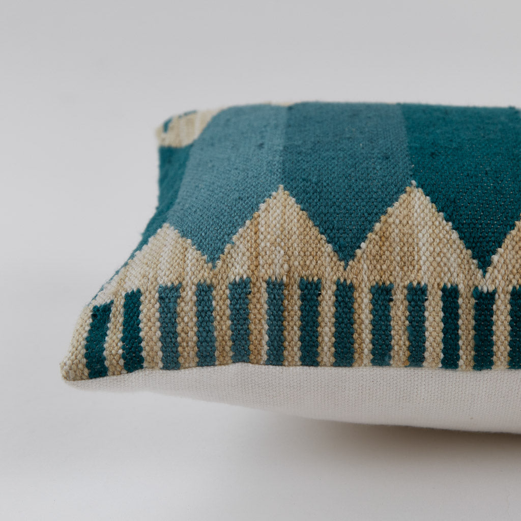 Temple Cerulean Bolster Cushion