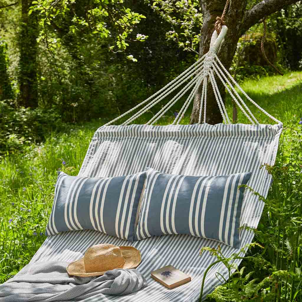 Toulouse Blue Striped Hammock