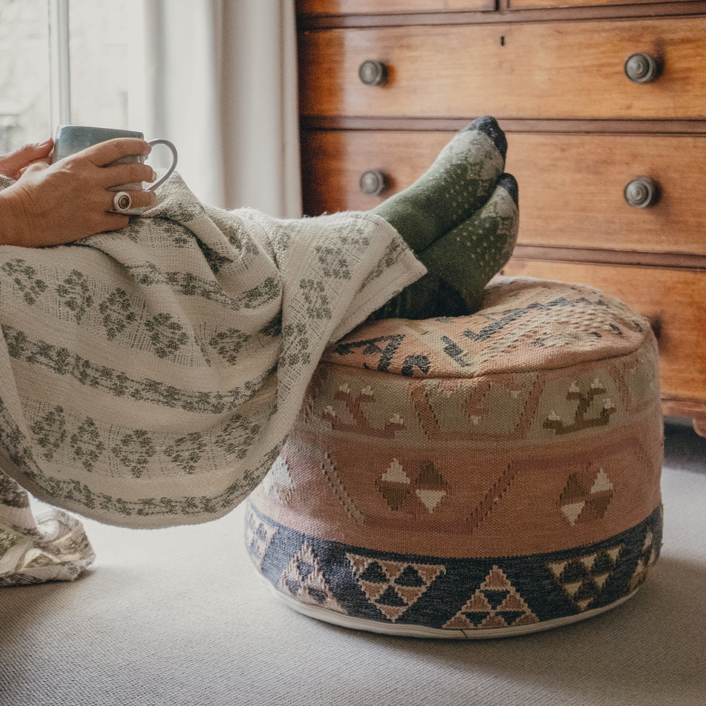 Aster Footstool