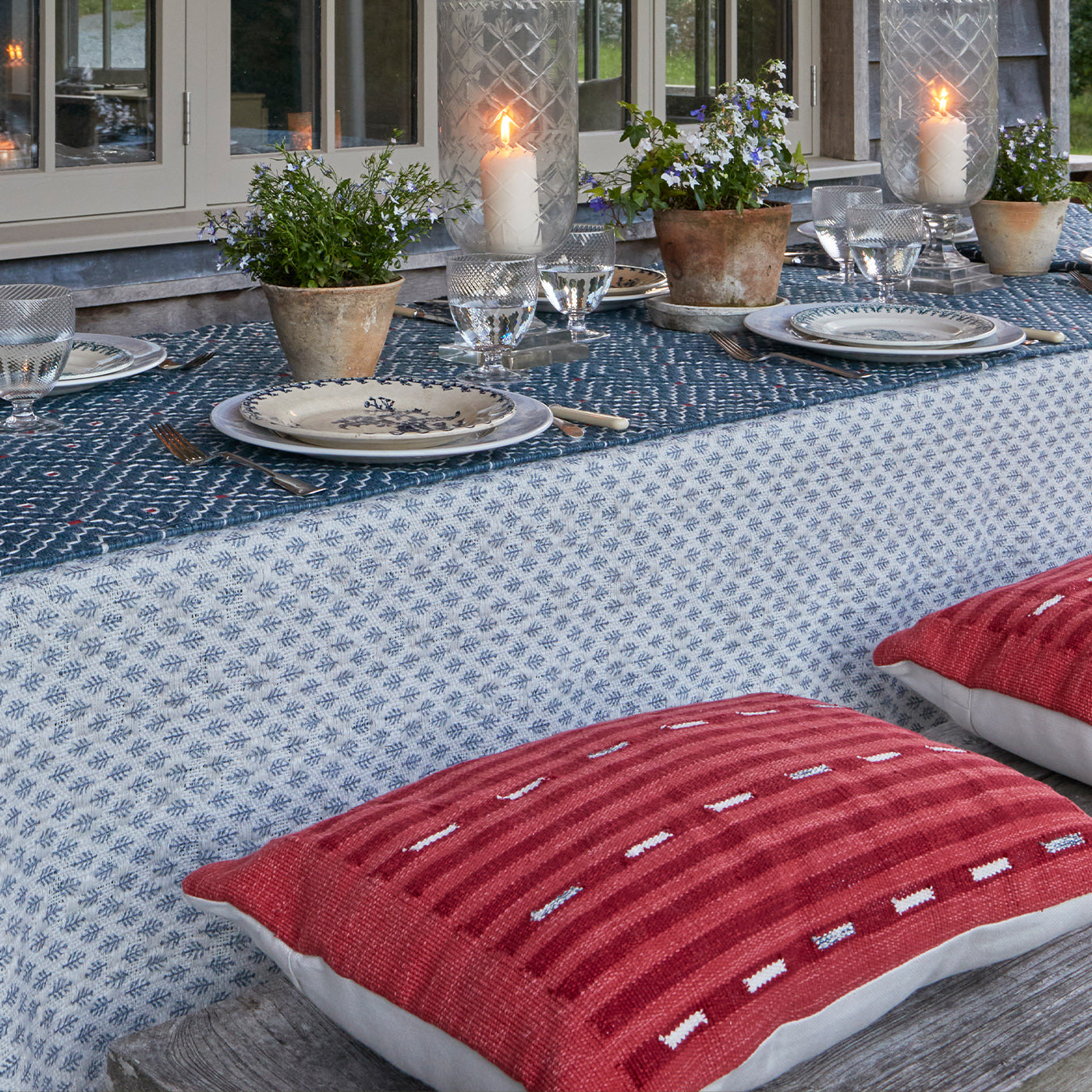 Cosmo Red Cushion