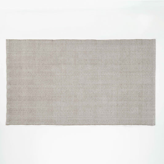 diamond chinchilla beige rug 