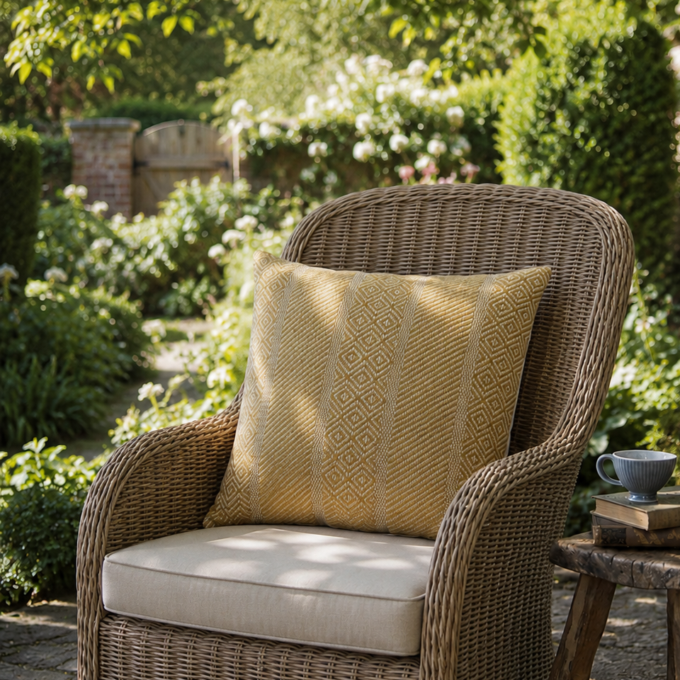Minerva Gold Cushion