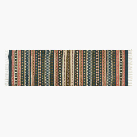 Fairisle Coral Runner Rug