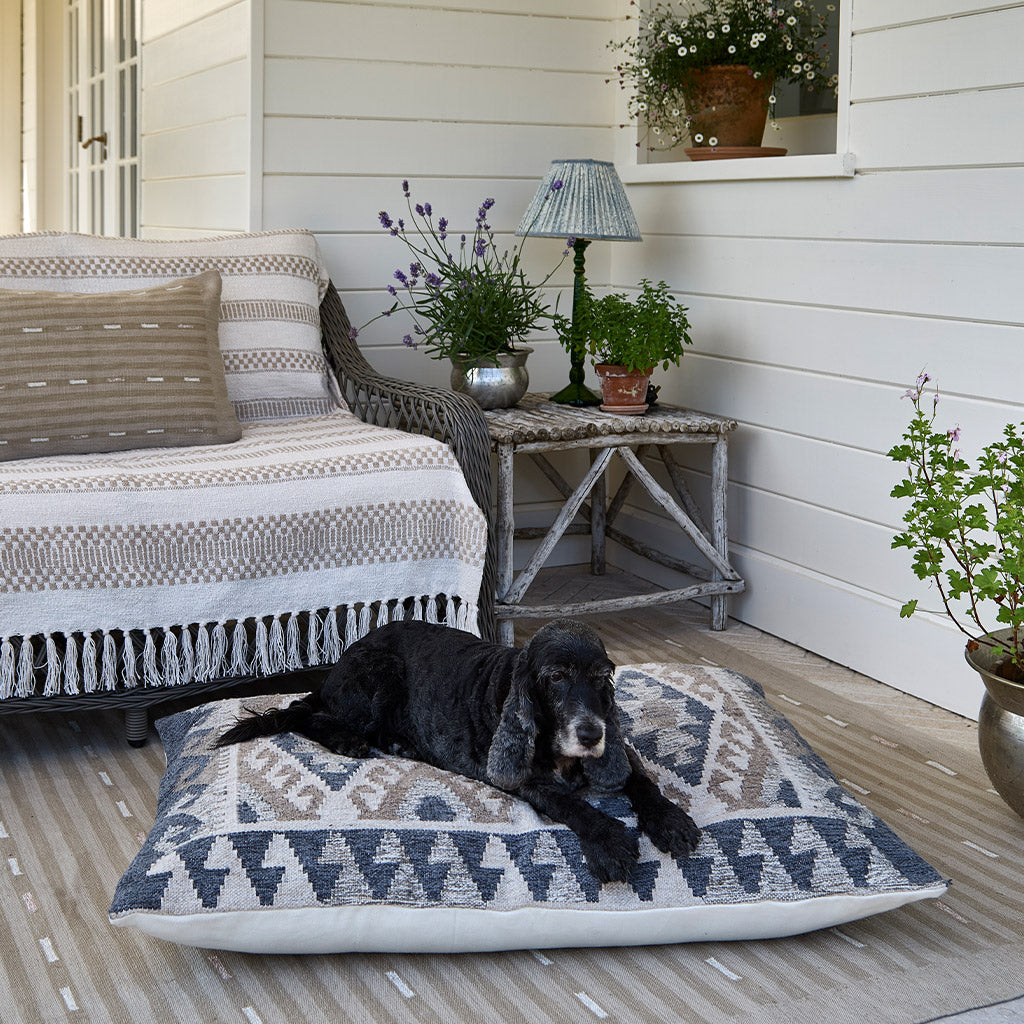 Samarkand Monochrome Floor Cushion