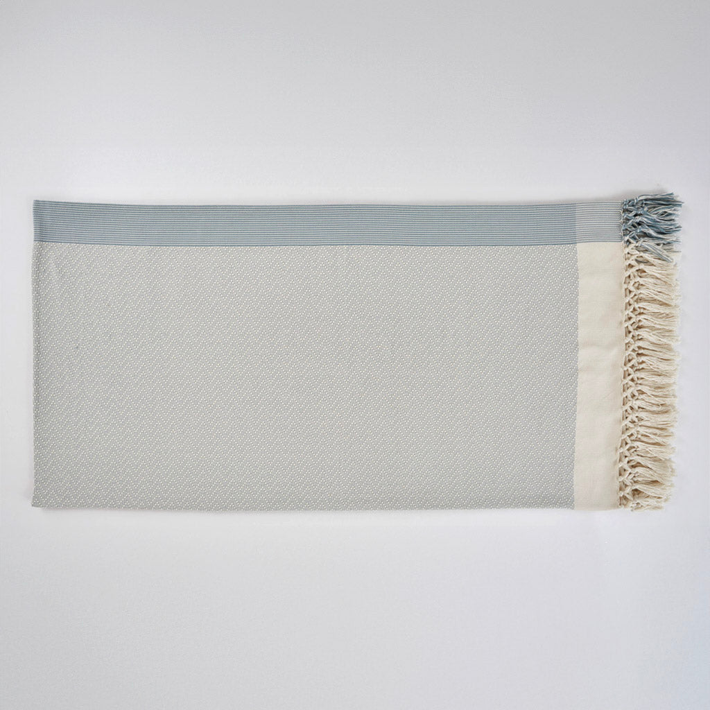 Chevron Sky Blue Throw