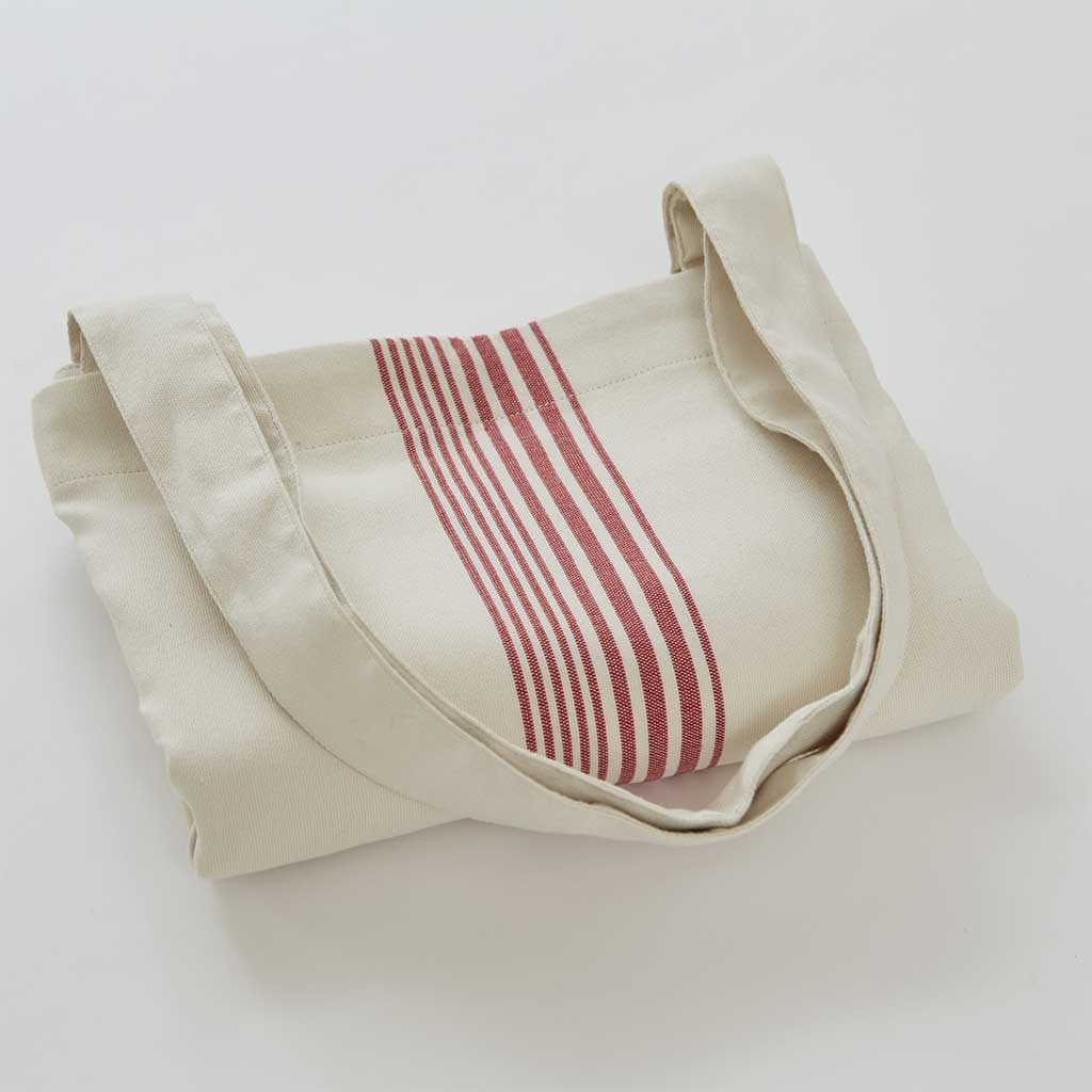 Antibes Red Canvas Bag