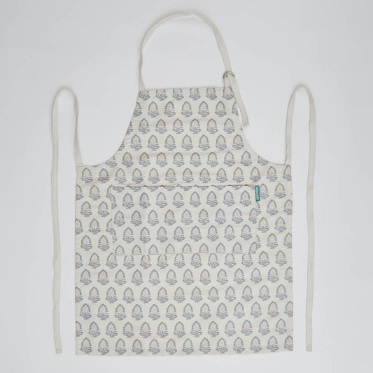 Jaipur Acorn Dove Grey Canvas Apron