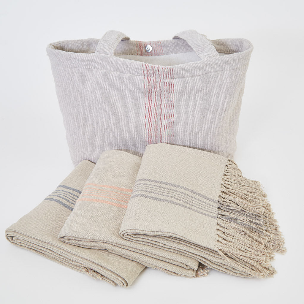 Antibes Coral Throw - Sale Item