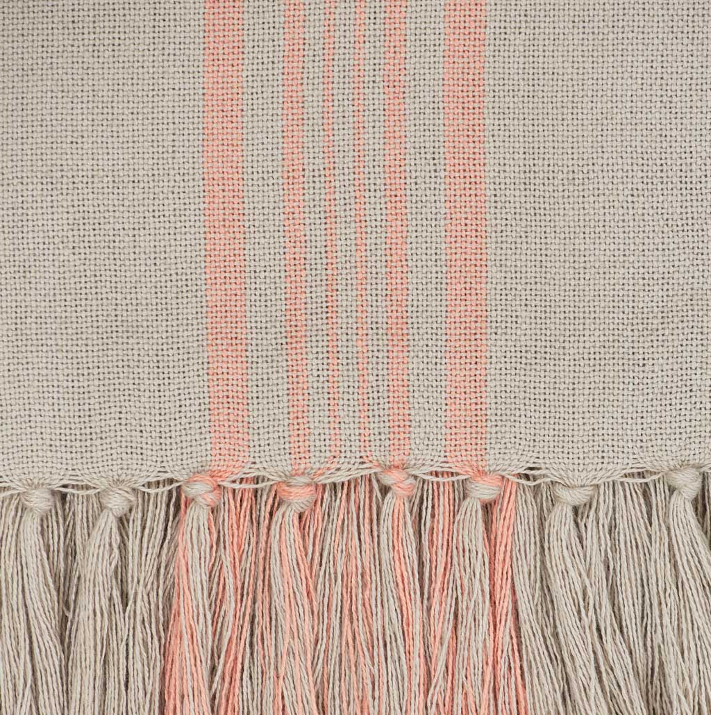 Antibes Coral Throw - Sale Item