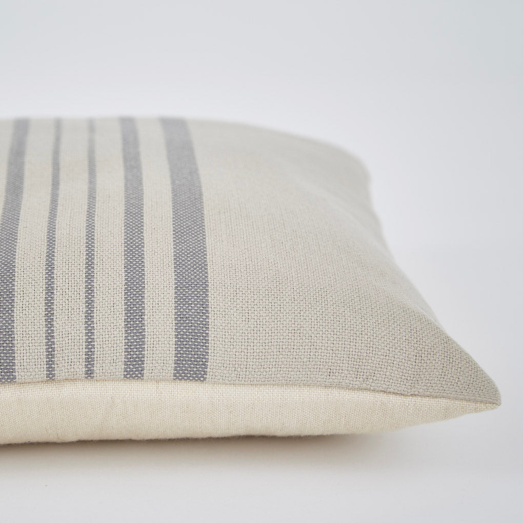 Antibes Grey Stripe Cushion