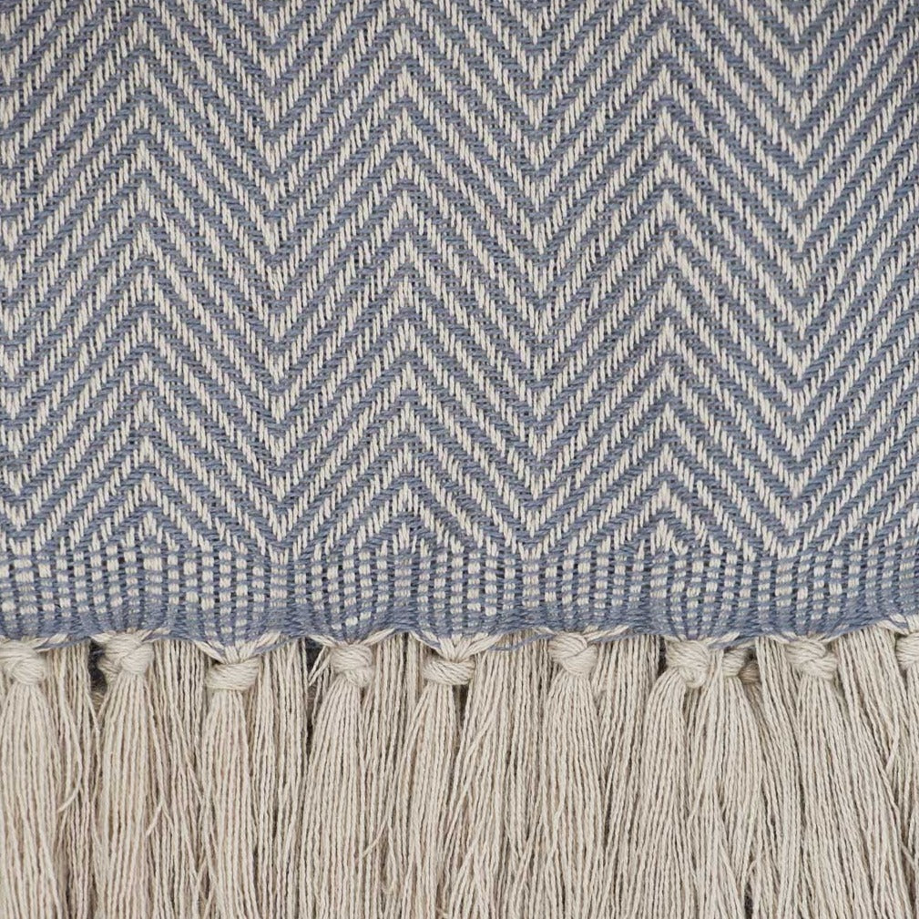 Cassis Blue Throw