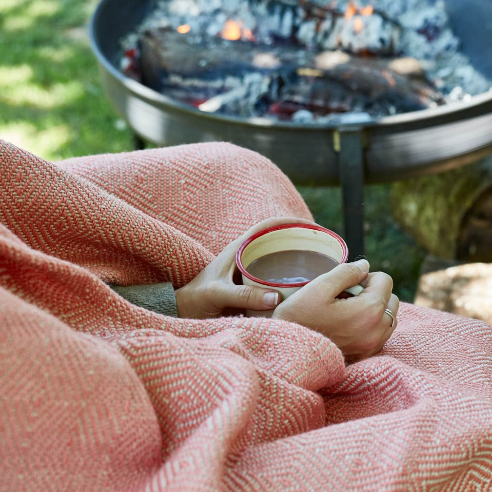 Diamond Coral Blanket