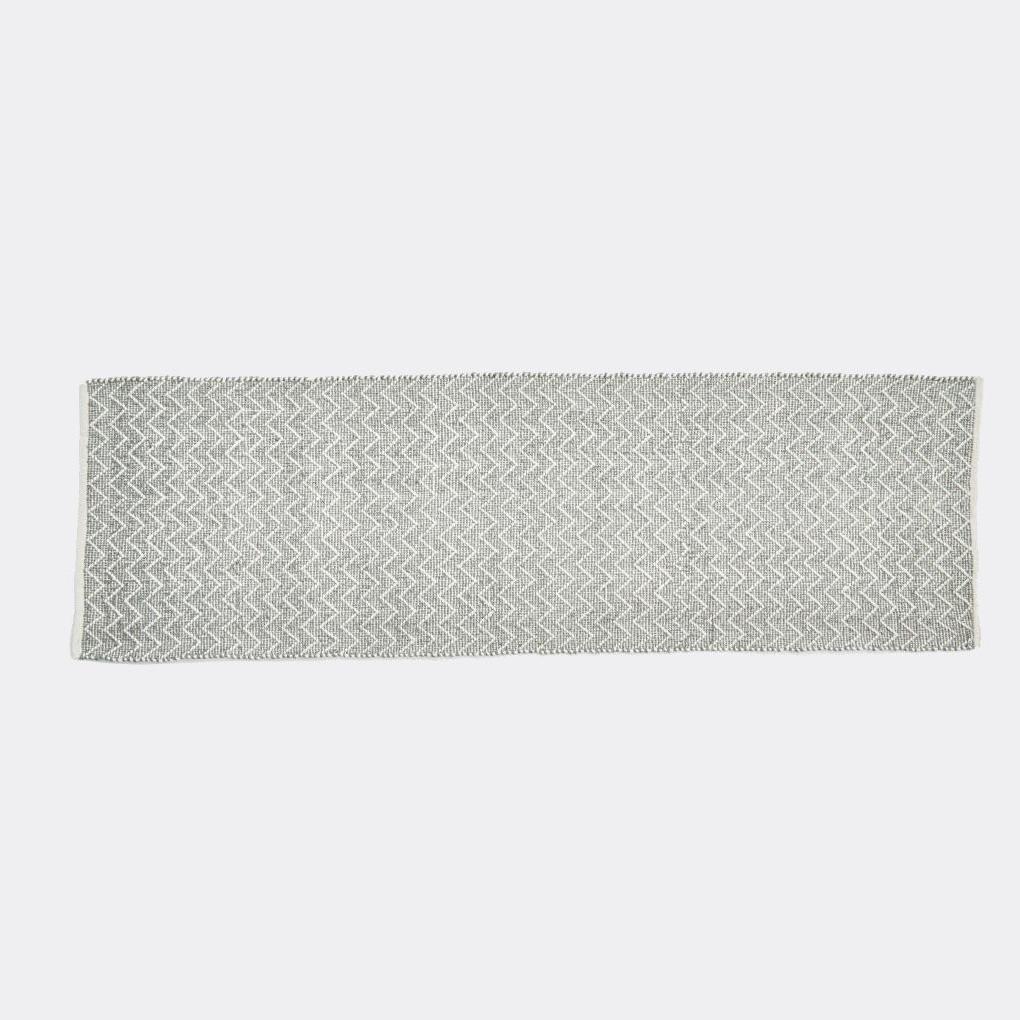 Dove Grey Chenille Runner Rug