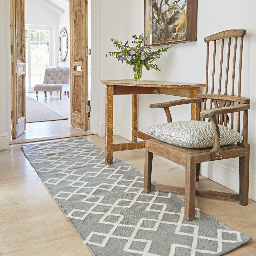 Dove Grey Juno Runner Rug