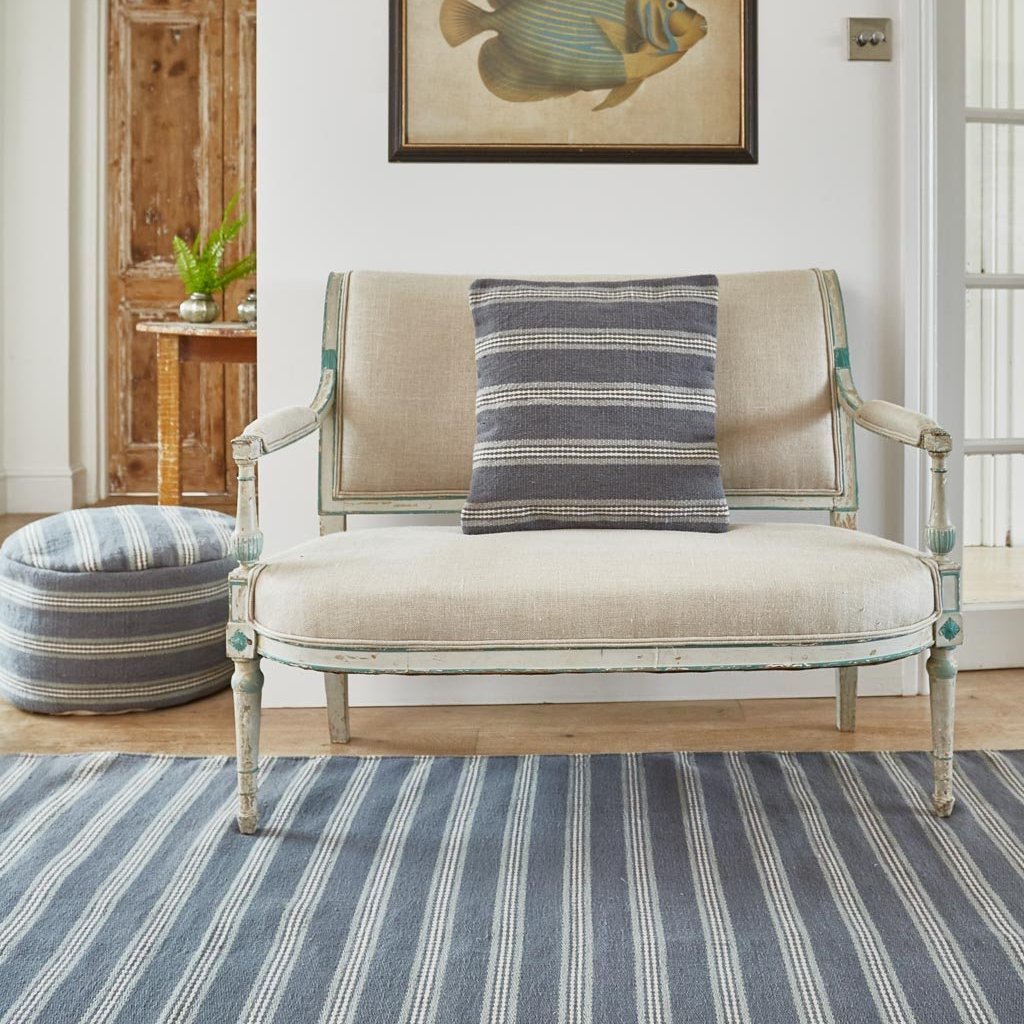 Henley Stripe Clay Runner Rug