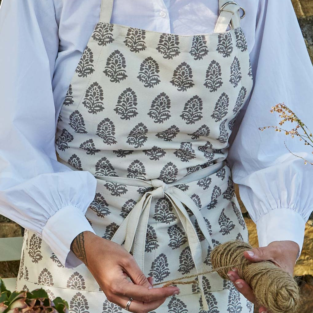 Jaipur Acorn Monsoon Canvas Apron