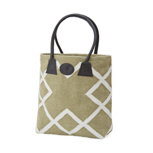 Juno Bags | Tote Shopper Bags | Weaver Green
