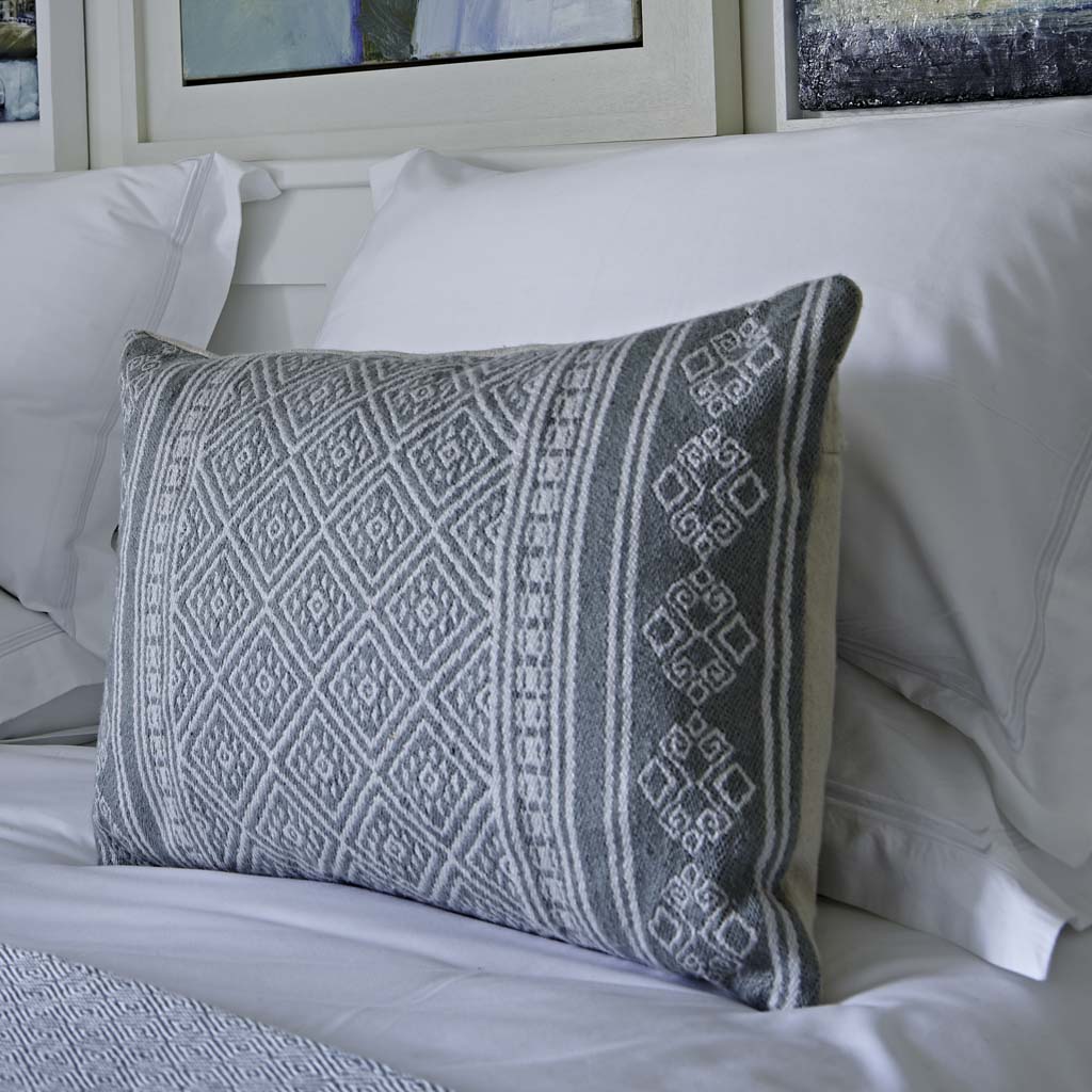 Kalkan Dove Grey Cushion