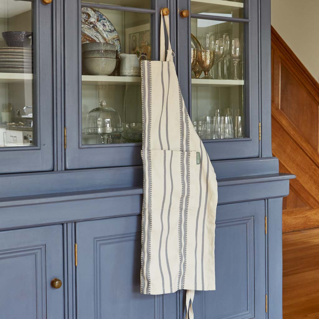 Las Salinas Blue Canvas Apron