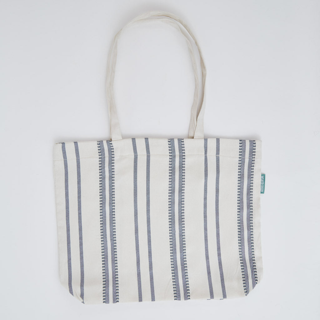 Las Salinas Blue Canvas Bag