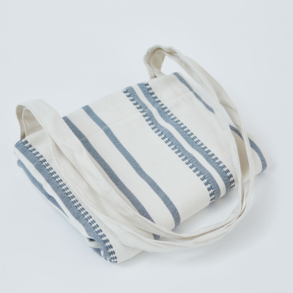 Las Salinas Blue Canvas Bag