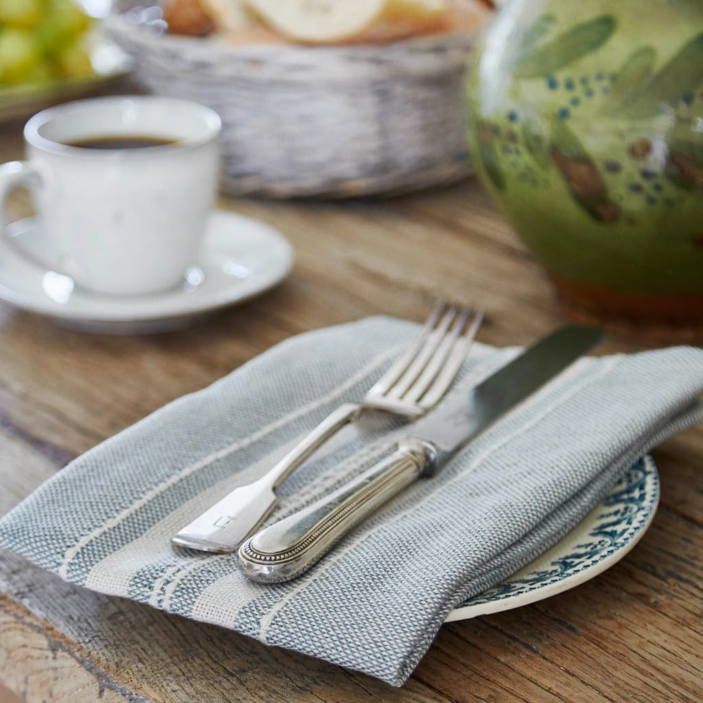 Marseille Duck Egg Napkins (4 Pack)