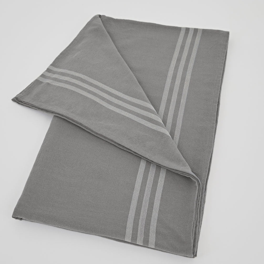 Maxime Grey & Linen Tablecloth