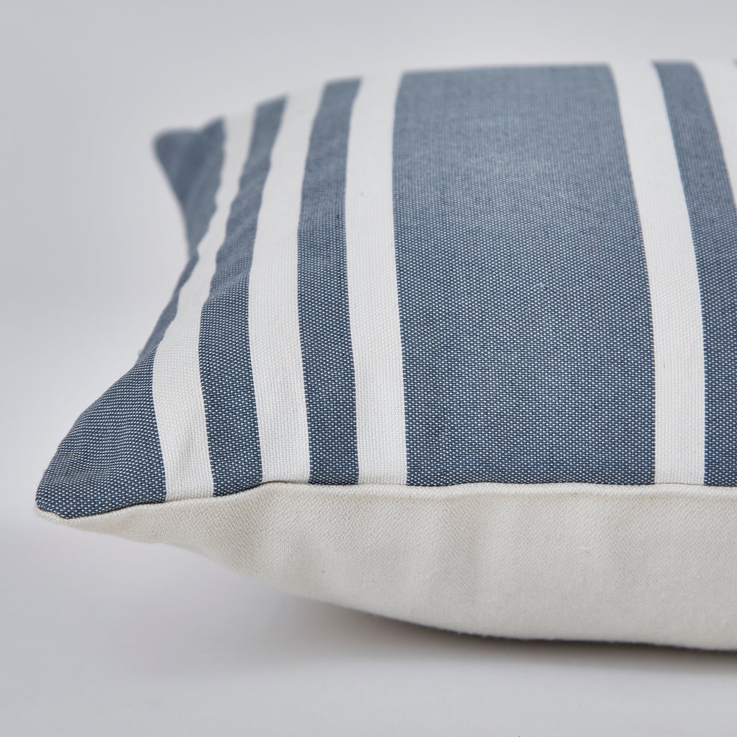 Maxime Blue Canvas Cushion