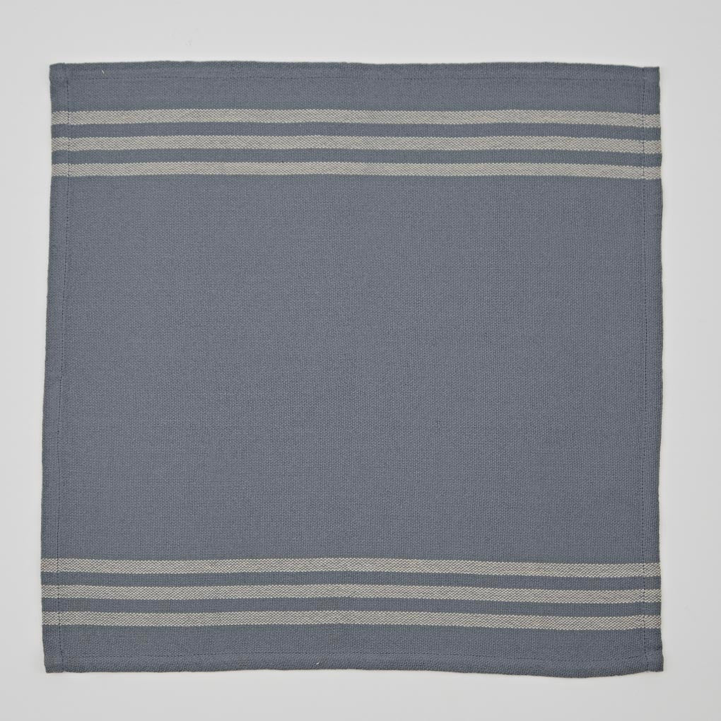 Maxime Blue & Linen Napkins (4 Pack) - Sale Item