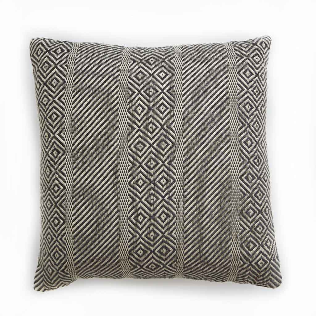 Minerva Charcoal Cushion