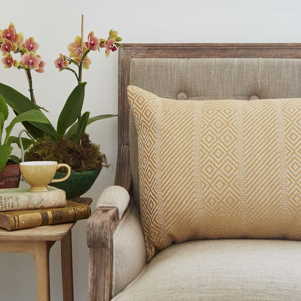 Minerva Gold Cushion