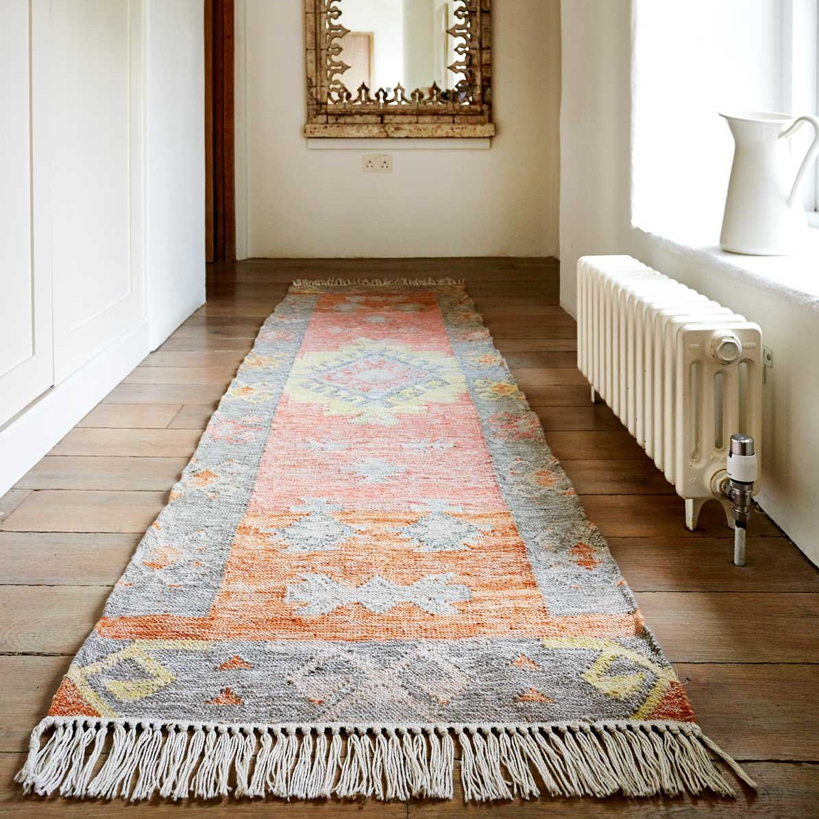 Nomad Tarifa Runner Rug in hallway