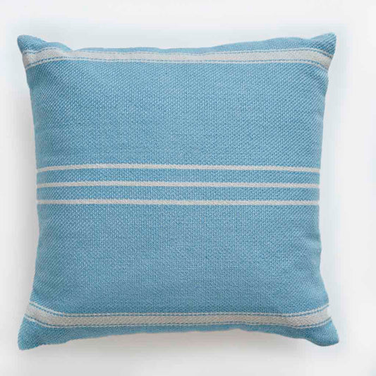 Oxford Stripe Azure Cushion Cover - Sale Item