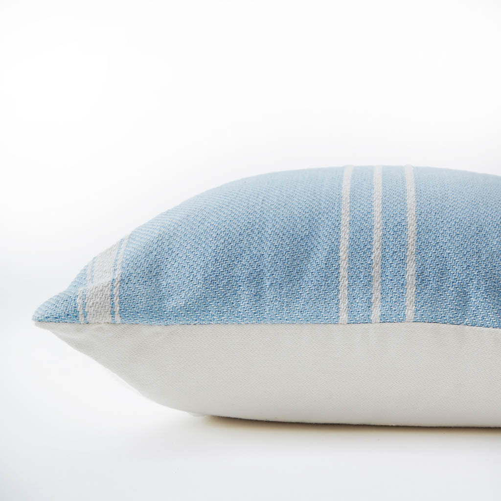 Oxford Stripe Azure Cushion Cover - Sale Item