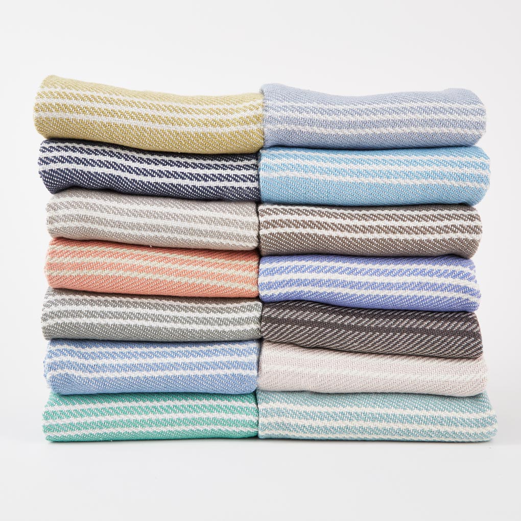 Oxford Stripe Shell Blanket - Sale Item