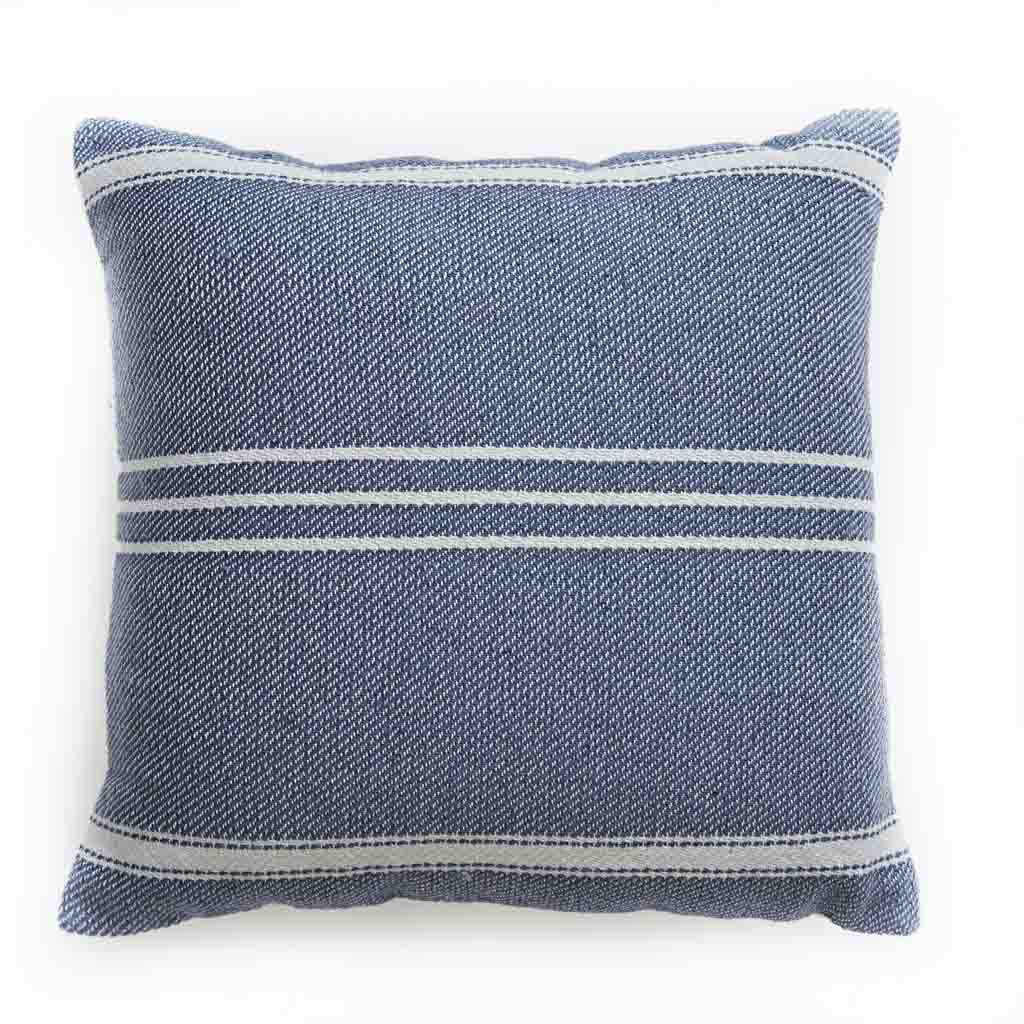 Oxford Stripe Navy Cushion