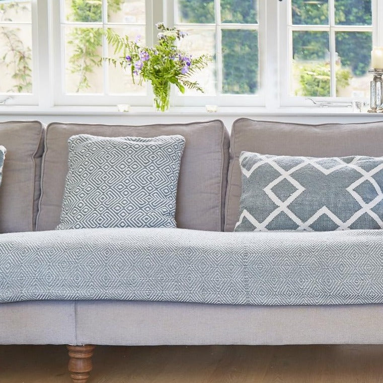 Grey cushion shop sale