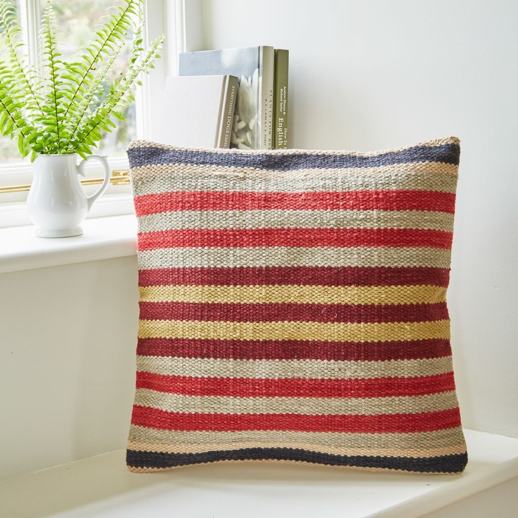 Regimental Stripe Cushion 45cm x 45cm