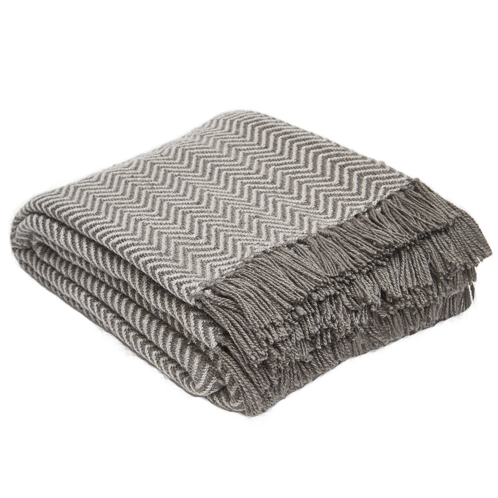 Tabby Herringbone Blanket - Sale Item