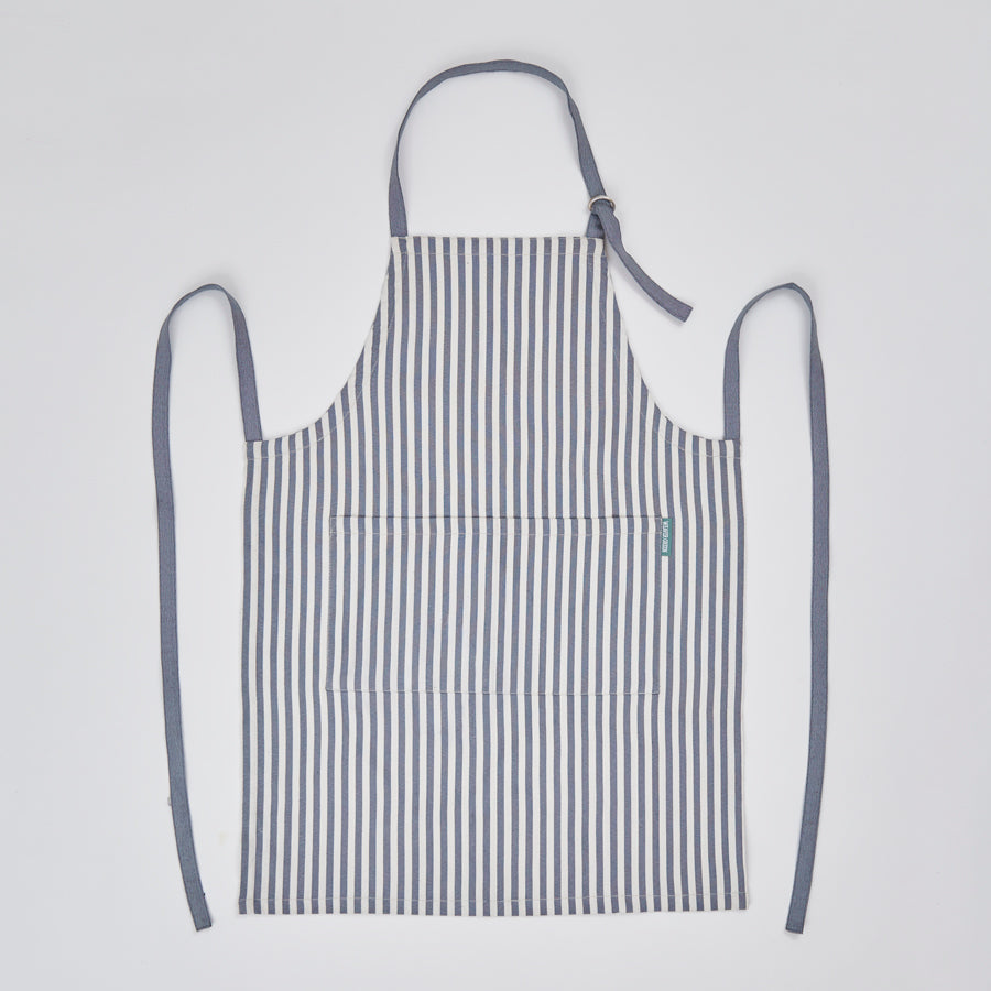 Toulouse Blue Canvas Apron