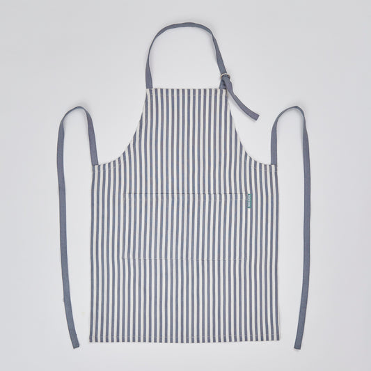 Toulouse Blue Canvas Apron