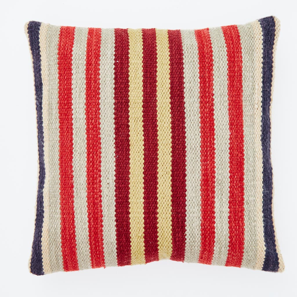 Regimental Stripe Cushion Cover - Sale Item