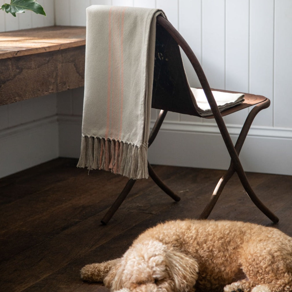 Antibes Coral Throw - Sale Item