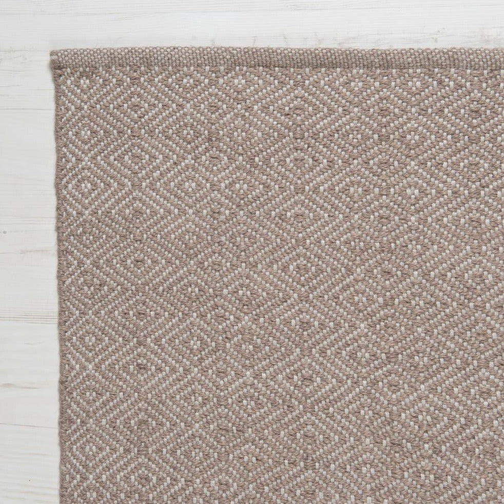 Dormouse Diamond Runner Rug