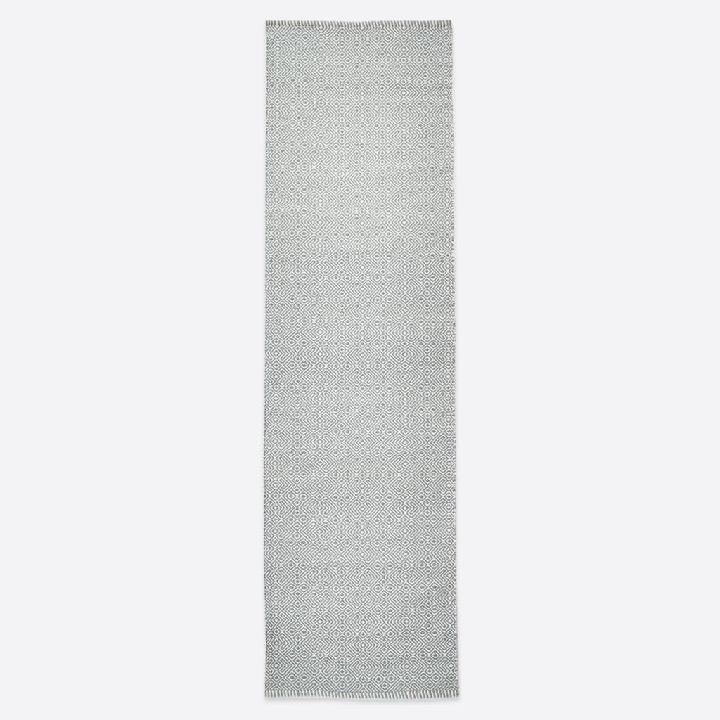 Dove Grey Provence Runner Rug