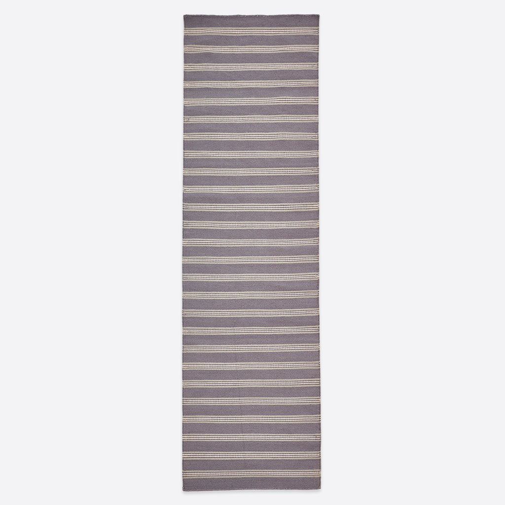 Henley Stripe Clay Runner Rug