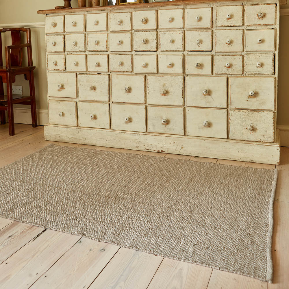 Dormouse Diamond Rug